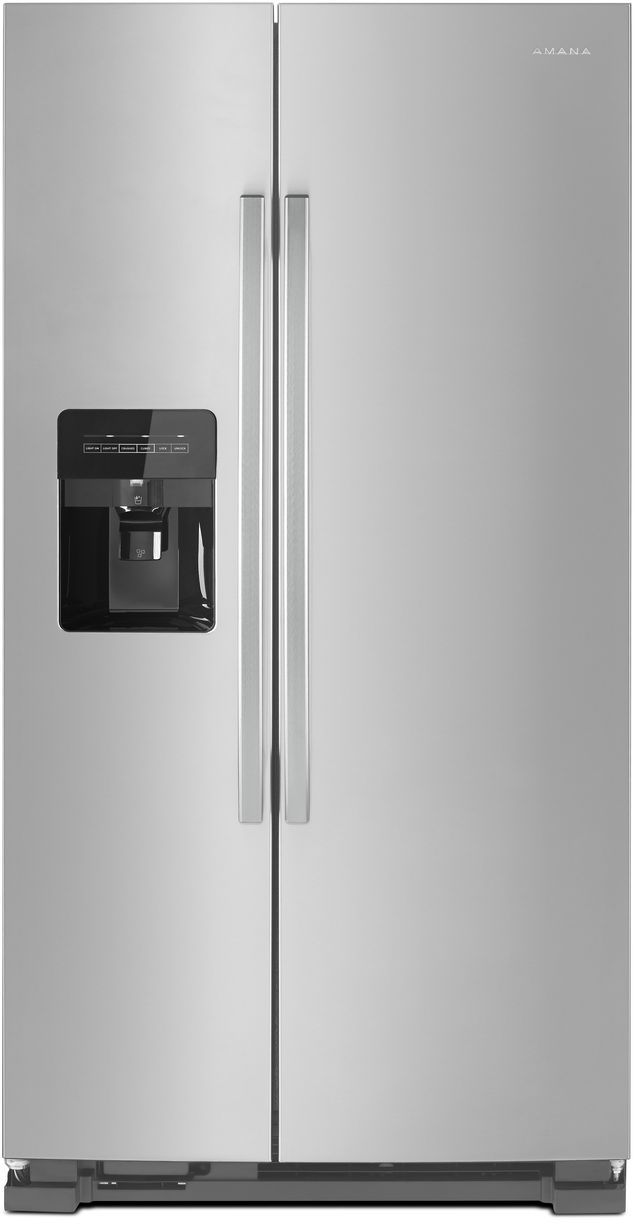 Amana® 24.57 Cu. Ft. Side-By-Side Refrigerator-ASI2575GR Home ...